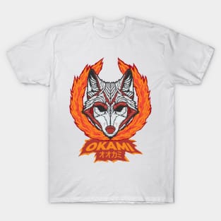 Japanese Wolf Okami T-Shirt